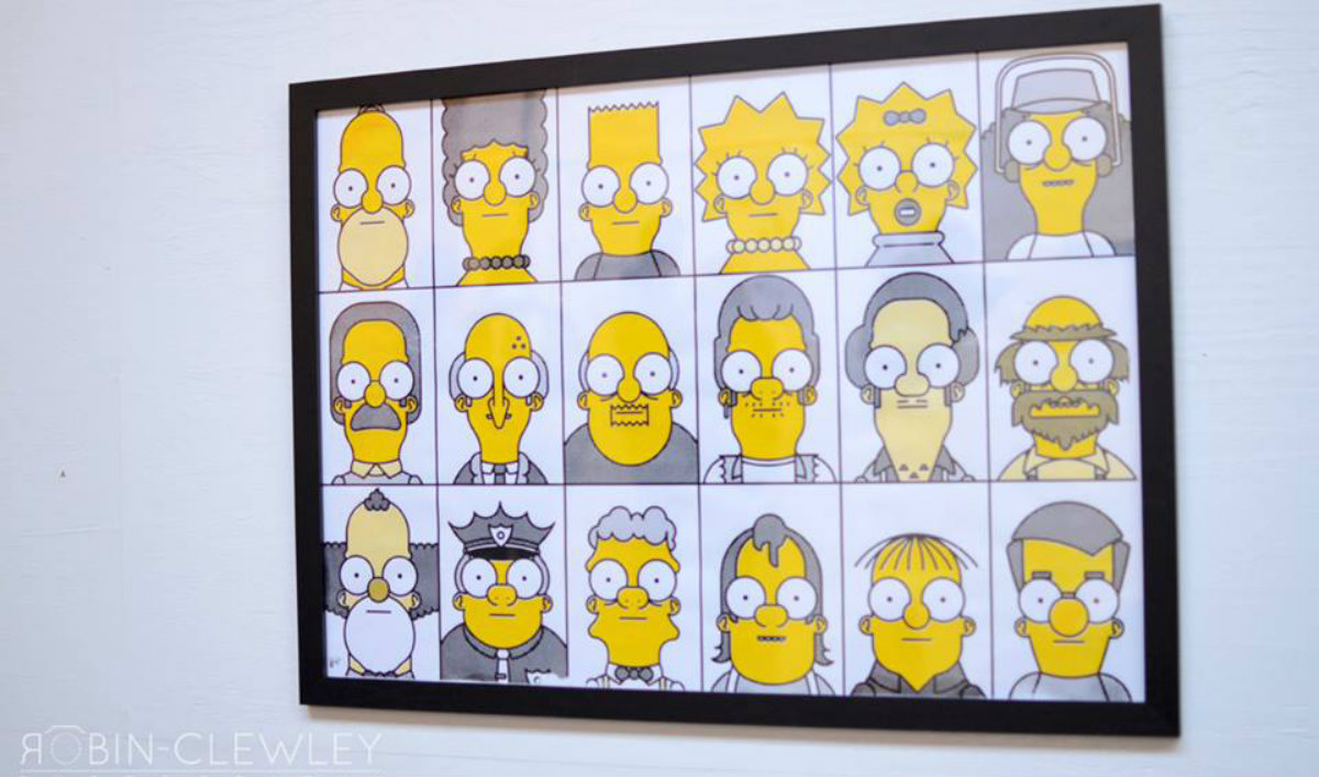 No Homers Club: Simpsons Art Show